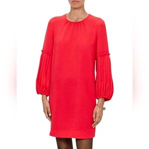 Veronika Maine DOUBLE CREPE SHIFT DRESS Size 12